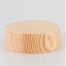 Lampen Baldachin Holz Kiefer 85x28 mm mit Zubeh&ouml;r-Set