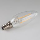 Osram LED Filament Leuchtmittel 4W 240V Kerzen-Form klar...