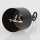 Lampen Baldachin 62x63mm Metall schwarz lackiert Zylinderform mit Leuchtenaufhaengung
