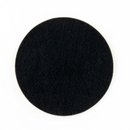 Lampenfu&szlig; Filz 140mm Durchmesser selbstklebend schwarz