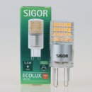 Sigor G9 LED Leuchtmittel Lampe Ecolux 3.5W/240V = (30W)...