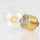 Danlamp E27 Vintage Deko LED Tropfenform Lampe 45mm 230V/1W