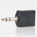 Audio Adapter Klinkenstecker 6.3 mm Stereo auf 2x6.3mm...